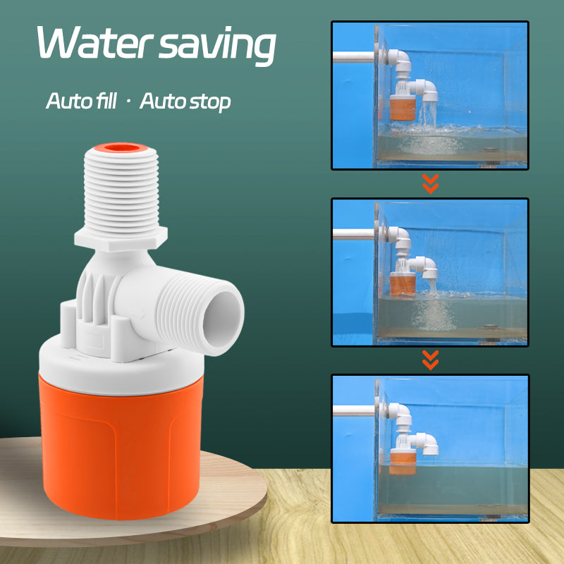 MEUPMEOP New Automatic Water Level Control Valve Livestock Drinking 1/2" Water Float Valve 3/4" Water Tank Float Valve