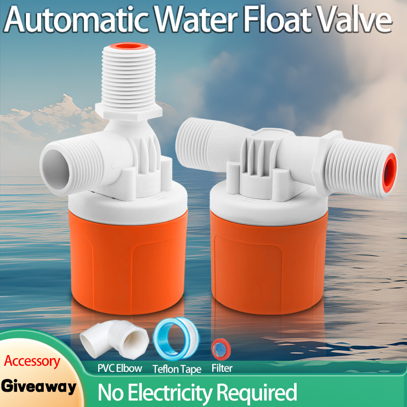 MEUPMEOP New Automatic Water Level Control Valve Livestock Drinking 1/2" Water Float Valve 3/4" Water Tank Float Valve