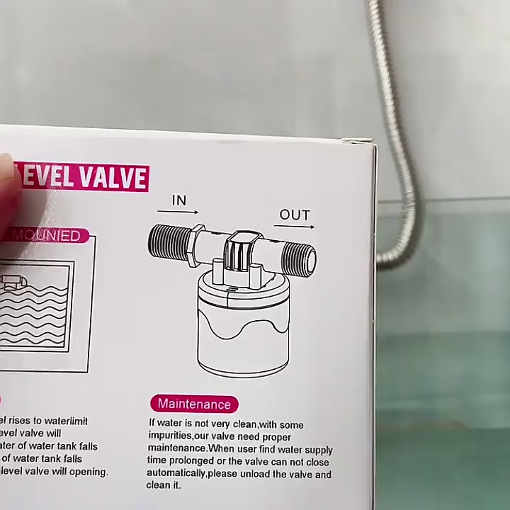 water level float valve