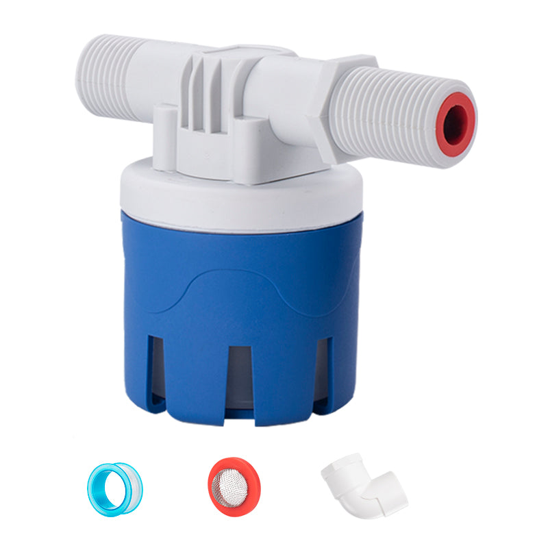 MEUPMEOP Side Inlet Horizontal Auto Fill Shut Off Float Valve Water Level Control Water Float Valve 1/2" Mini Float Valve(LCY3-1/2-S1)